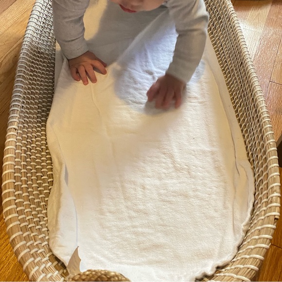 Olliella REVA handmade changing basket, new with tags. With white insert. - Picture 2 of 6